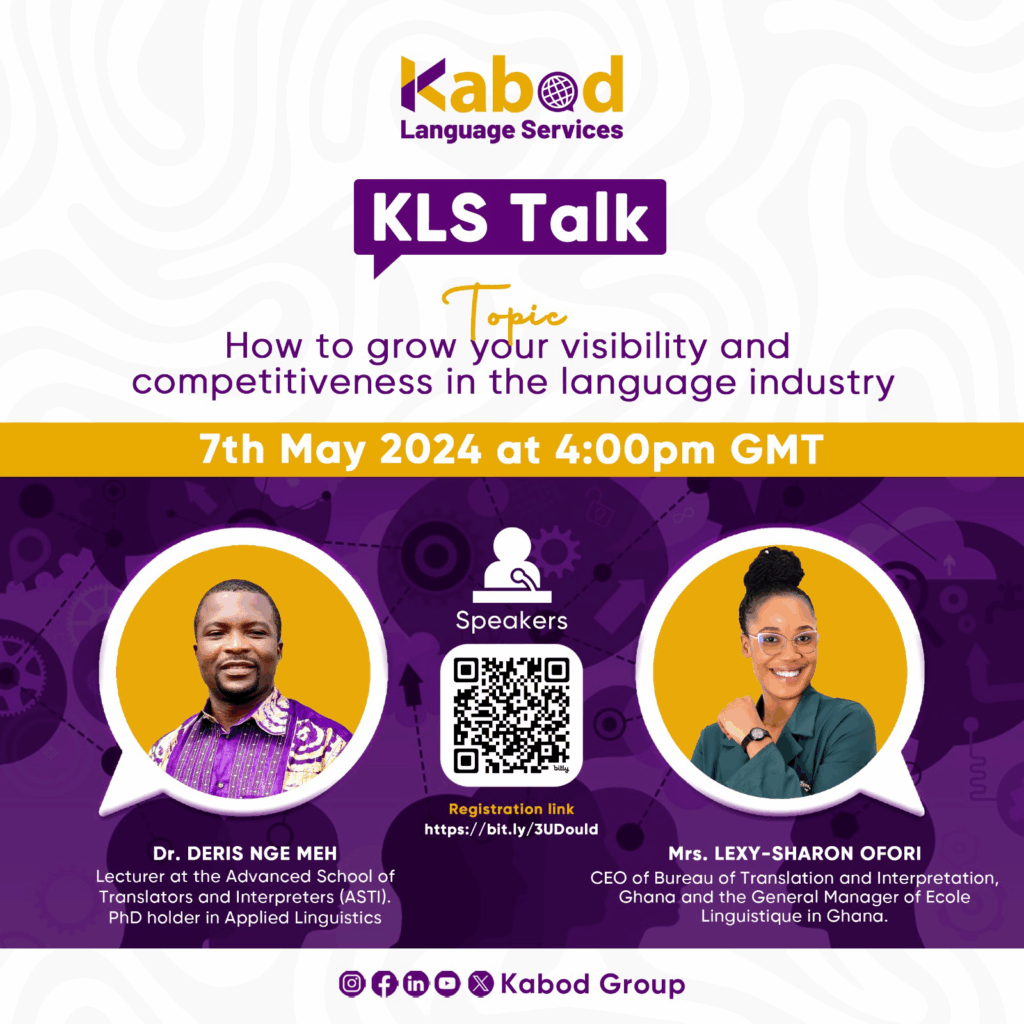 EVENT REPORT HOW TO GROW YOUR VISIBILITY AND COMPETITIVENESS IN THE LANGUAGE INDUSTRY